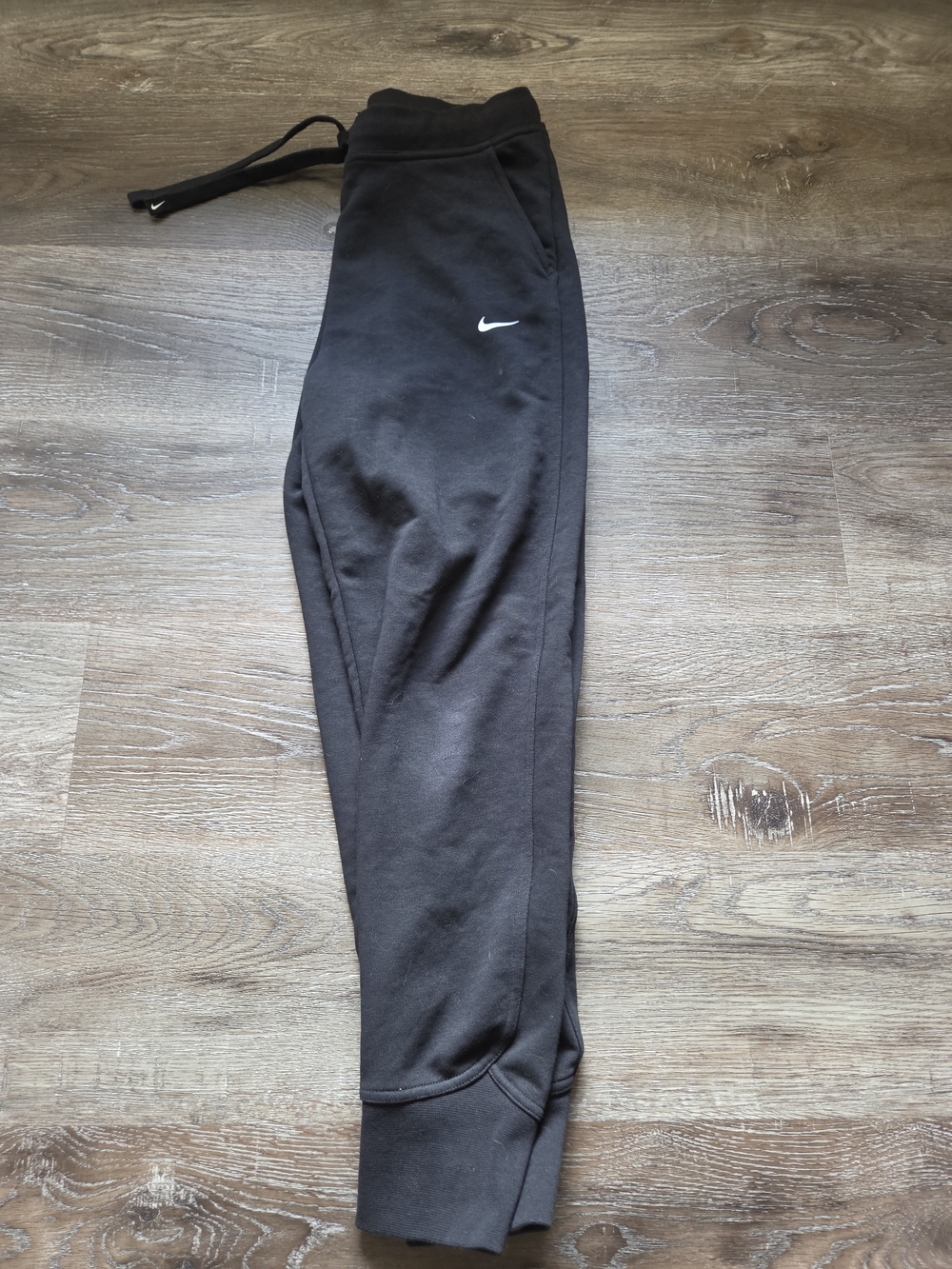 Woman Nike Black Swoosh Joggers